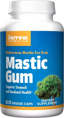 Mastic Gum Jarrow Formulas Caps 60 - Producto de sabor natural de primera calidad