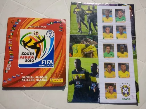 Album Copa Do Mundo 2010 PANINI Africa Completo Figurinhas Pra