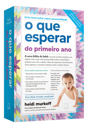 O Que Esperar Do Primeiro Ano, De Heidi Murkoff. Editorial Record, Tapa Mole, Edición 8 En Português, 2024