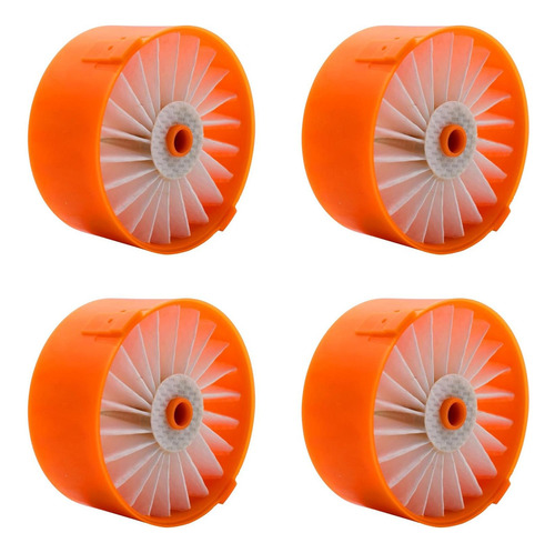 Paquete De 4 Filtros Black Decker Bsv2020g Y Bsv2020p