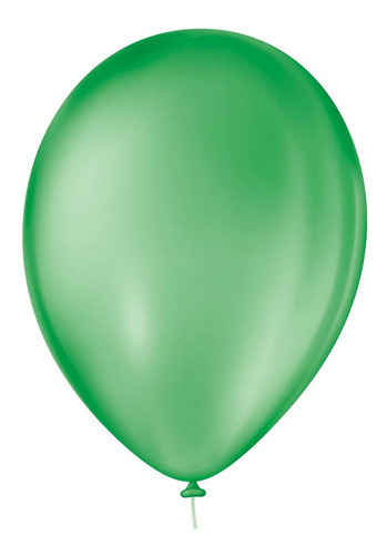 Balões 09 Liso Com 50un Verde Bandeira 1081012950 São Roque