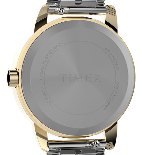 Reloj Mujer Timex Con Luz Calendario 25 mm TW2W465009J Cristal Mineral Resistencia Al Agua 30 M