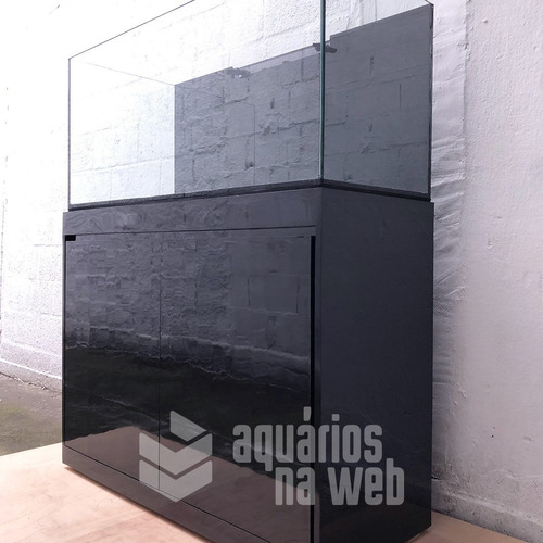 Imagem 4 de 10 de Aquário Completo 110x45x50 8mm Lapidado Com Sump E Móvel