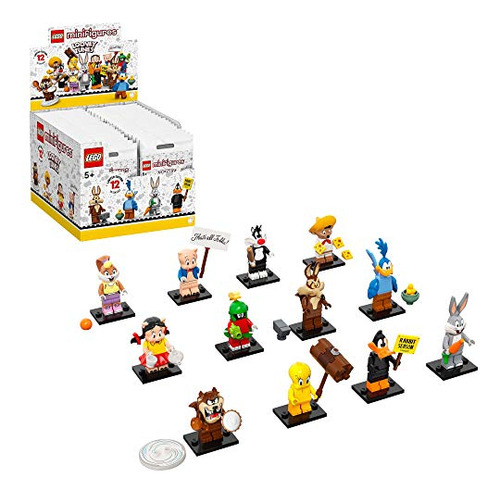 Genial kit de construcción Lego Minifigures Looney Tunes 71030, número de piezas: 8