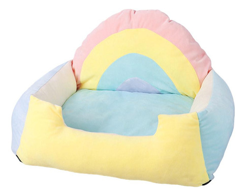 Rainbow Cat Cama Para Perros Pequeños Cojín Para Sofá