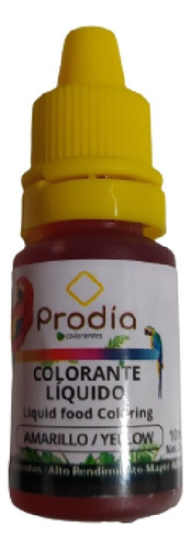 Colorante Prodia Comestible Amarillo X - mL a $790