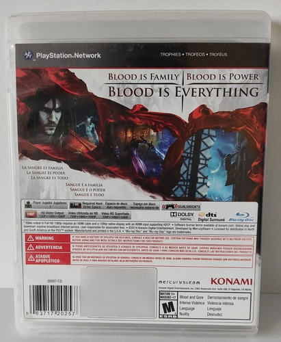 Castlevania Lords Of Shadow 2 - Physical Media Ps3 (Usado)