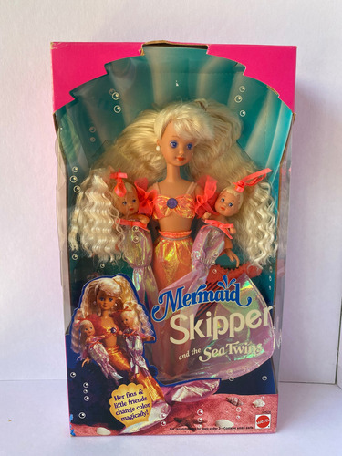 Barbie Skipper Sirena Con Gemelos (Usado)