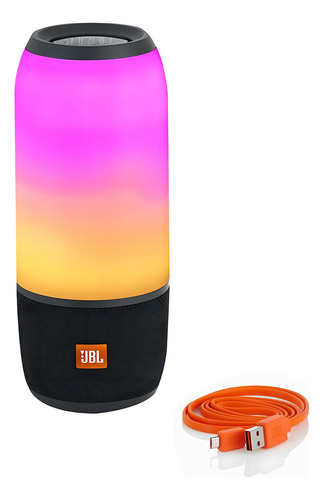 Jbl Pulse 3 - Altavoz Inalámbrico Bluetooth Impermeable - Ne Color Negro 110v