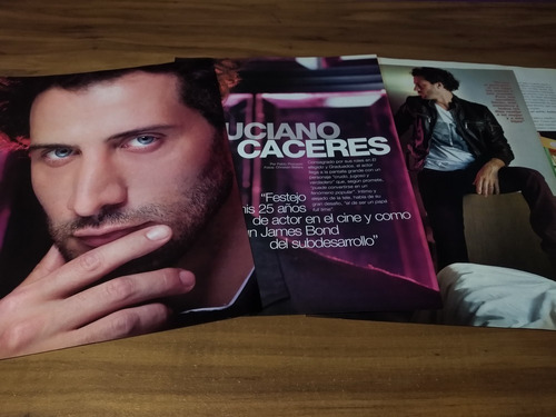 (ar783) Luciano Caceres * Clippings Revista 4 Pgs * 2013