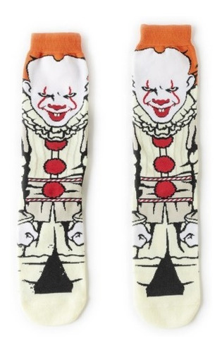 Calcetines -  Calcetas It Pennywise, Talla Adulto, Algodòn