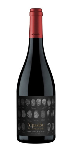 Vino Alpasion Gran Pinot Noir , Uco  , 10 M En Barricas