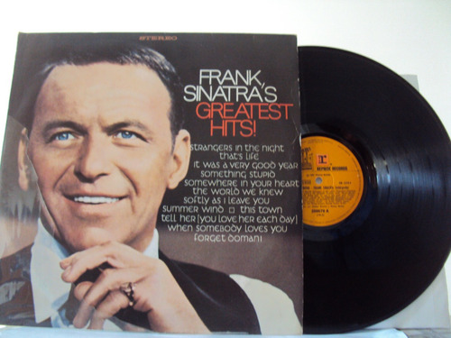 Vinilo Lp 205 Frank Sinatra Greatest Hits 