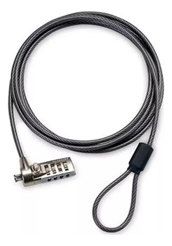Candado De Seguridad Targus Asp61la Con Clave numérica T Lock Color Negro