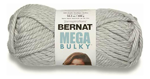 Bernat Mega Lana Gruesa, Gris Claro, Big Ball, 1