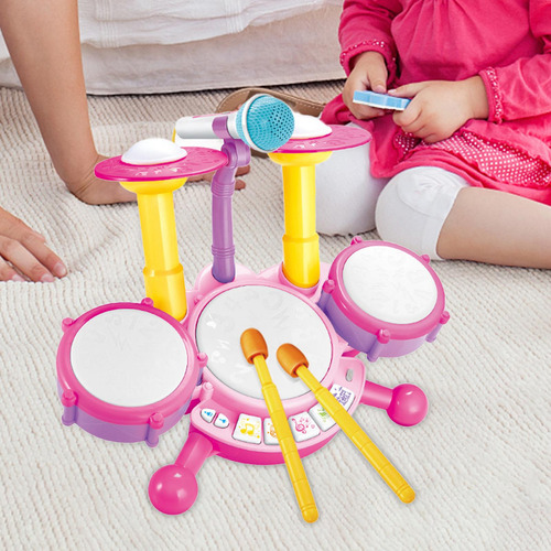 Juego De Batería Para Niños, Instrumento Musical, Juguete