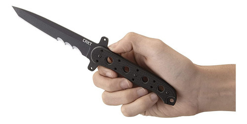 Crkt M16-13fx Edc Cuchillo: Tanto Hoja Fija Con Serraciones