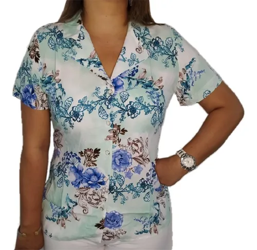 Blusas con cuello sport new arrivals