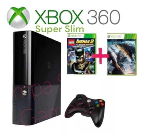 Console Xbox 360 Super Slim 4GB Na Caixa Desbloqueado - Microsoft -  Gameteczone a melhor loja de Games e Assistência Técnica do Brasil em SP