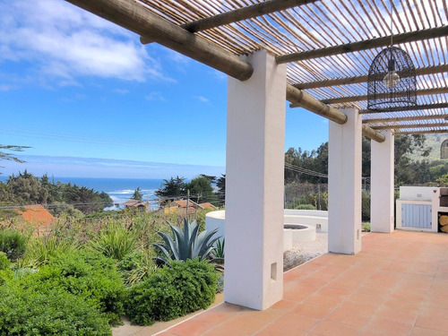 Encantadora Y Nueva Casa En Zapallar En Venta