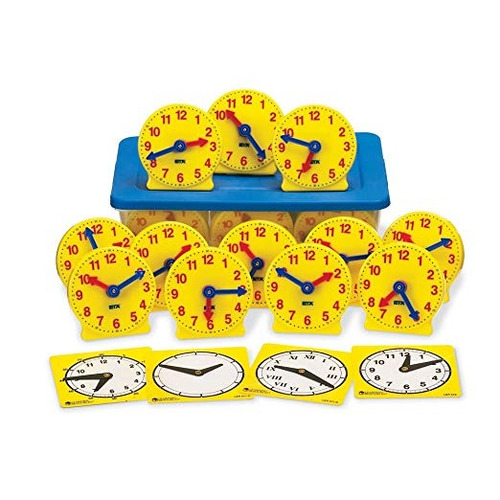 Eta Hand2mind Orientado Kit De Relojes Aula (juego De 24)