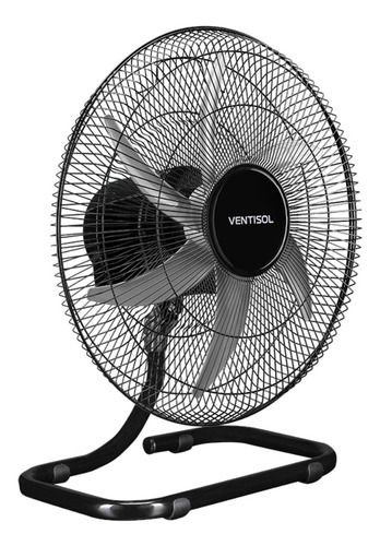 Ventilador Osc Mesa 50cm Steel Bivolt Premium Ventisol Cor da estrutura Preto Cor das pás Cinza 110V 220V (Bivolt)