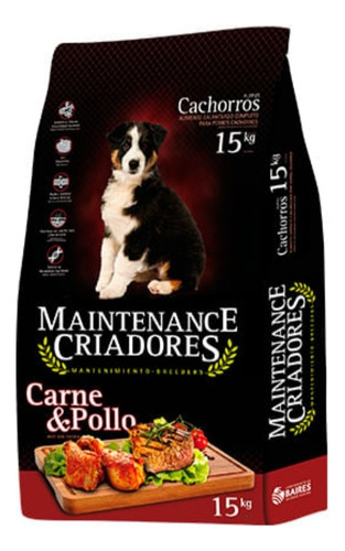 Maintenance Criadores Perro Cachorro 15kg + Golosinas