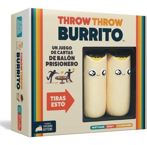 Juego De Mesa Throw Throw Burrito - Aldea Juegos