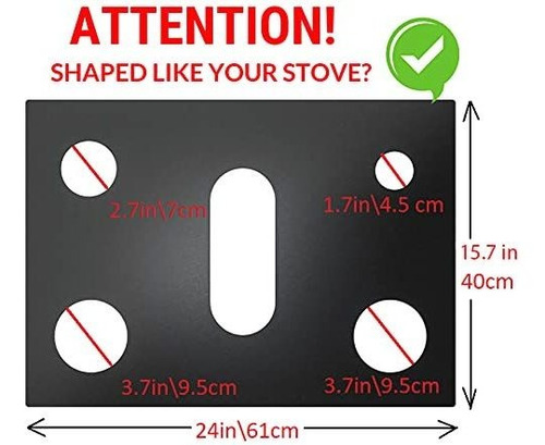 Protector Estufa Gas Reusable - Antiadherente - Para Samsung