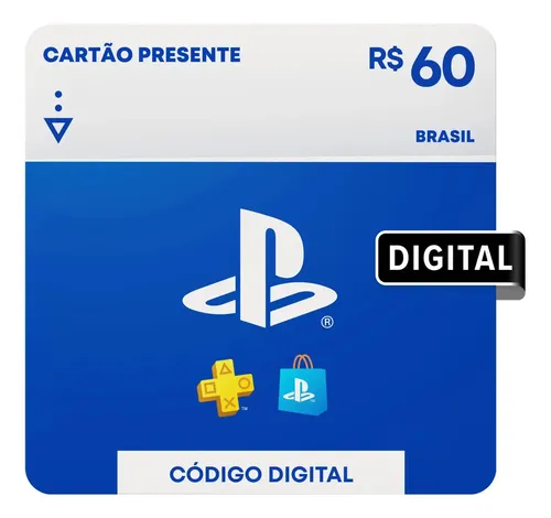 Cartão Presente Playstation Store Brasil