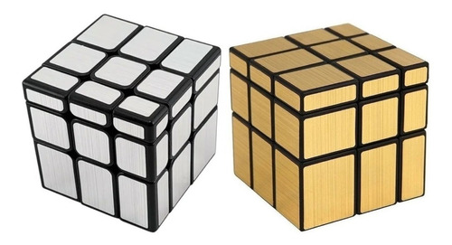 Cubo Rubik Qiyi Mirror 3x3x3 Espejado Alta Velocidad