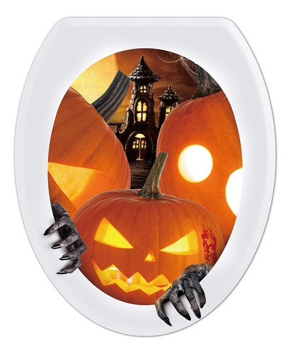 Adhesivo Decorativo Tapa De Inodoro De Halloween, 32 X ...