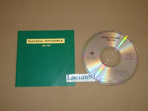 Danza Invisible 1984-1989 Gasa 1989 Cd Germany