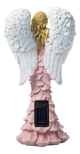 Estatua Solar De Hadas Para Jardín, Césped Impermeable