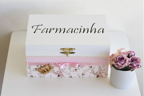 Kit de Higiene Mdf Femenino Rosa Pieza Bebé