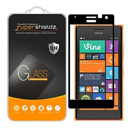 (2 Pack) Supershieldz Para Nokia Lumia 735 Y Lumia 730 De Vi