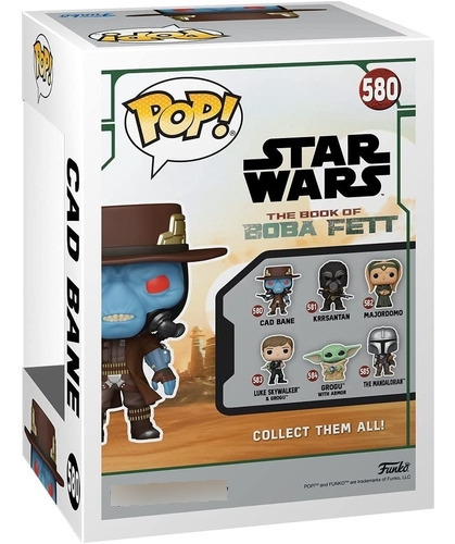 Funko Pop! Star Wars Cad Bane No 580