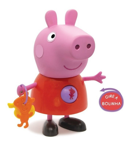 Imagem 1 de 2 de Boneca Peppa Com Atividades Peppa Pig Elka