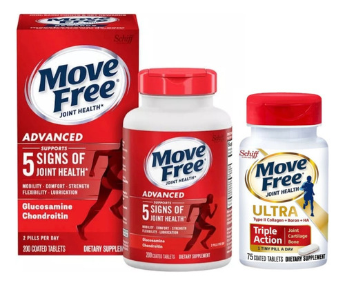 Move Free Ultra Colageno + Move Free Advanced Glucosamina