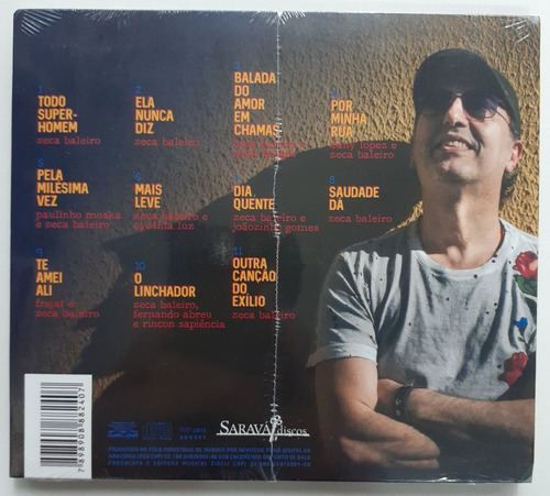 Cd Zeca Baleiro - O Amor No Caos Volume 1