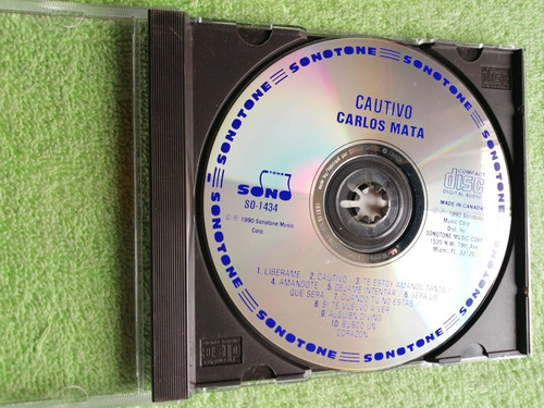 Eam Cd Carlos Mata Cautivo 1990 Su Quinto Album De Estudio 