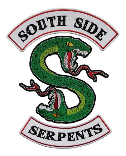 Parche Bordado Bikers South Side Serpents Motorcycle Rider