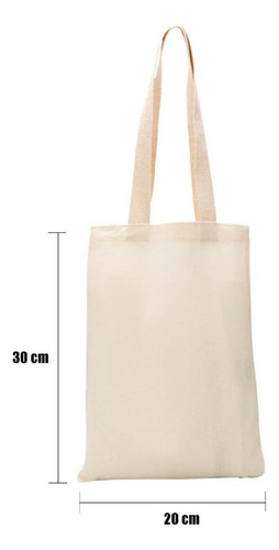 Kit 100 Sacolas Mini Sem Estampa 100% Algodão Reutilizável