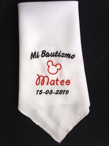 Servilletas Bordadas Recuerdo - Boda - Egresado 15 Años- Etc
