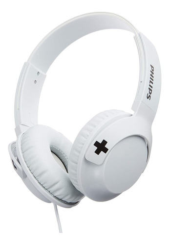 Auriculares Philips BASS+ SHL3075 blanco