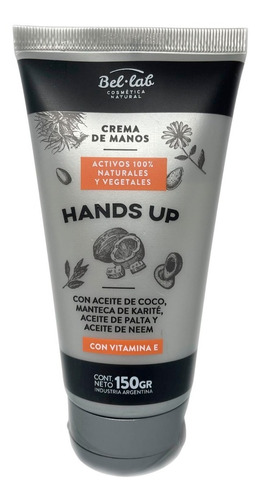 Crema De Manos Hands Up Bel Lab 150gr Hidratante Karite Vite