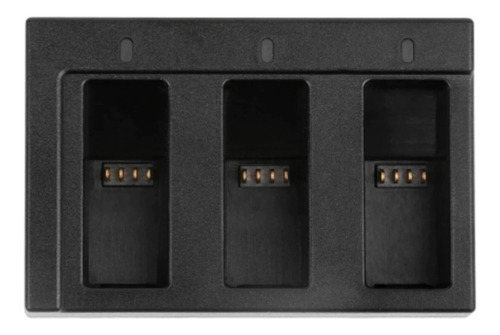 Imagem 2 de 6 de Carregador De Bateria Triplo Para Gopro Hero 5 6 7 8 Shoot