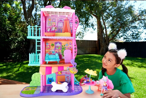 Set De Juego Apartamento Y Cafetería Enchantimals City Tails