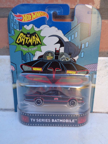 Hotwheels Batimobil 66 Tv Series  Batman Dc  1:64 Retro