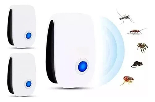 Repelente Electrónico De Insectos Ultrasonido Mosquitos X3